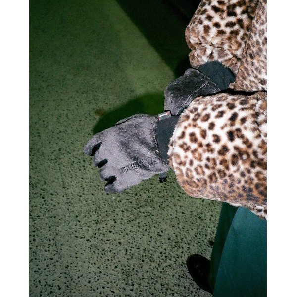 画像3: WACKO MARIA/NANGA / FLEECE GLOVES（BLACK）［フリースグローブ-24秋冬］ (3)