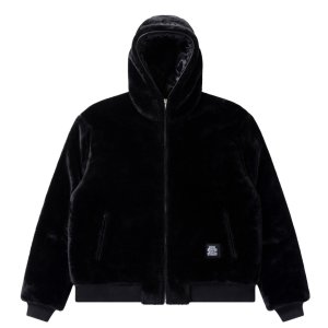 画像: BlackEyePatch/MOHAIR FAUX FUR HODDED JACKET（BLACK）