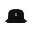 画像1: BlackEyePatch/OG LABEL FLEECE BUCKET HAT（BLACK） (1)