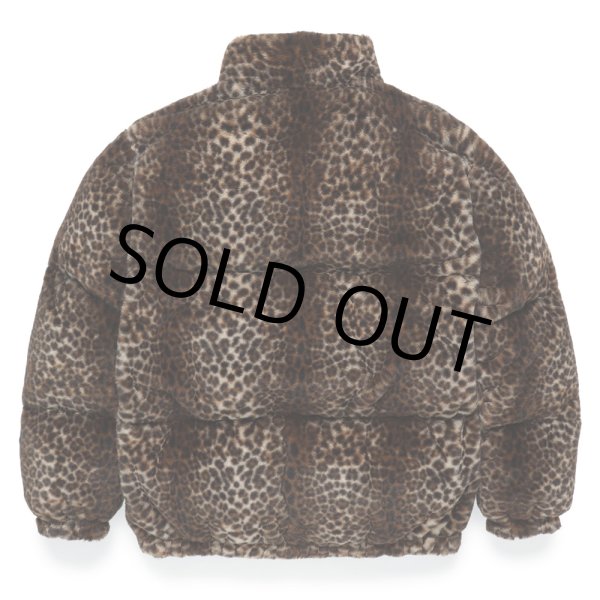 画像2: WACKO MARIA/NANGA / LEOPARD FUR DOWN JACKET（BEIGE）［レオパードファーダウンJKT-24秋冬］ (2)