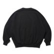 画像2: COOTIE PRODUCTIONS/Open End Yarn Heavy Oz Sweat Crew（Black）［スウェットクルー-24秋冬］ (2)