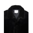 画像3: COOTIE PRODUCTIONS/Faux Fur Car Coat（Black）［フェイクファーカーコート-24秋冬］ (3)