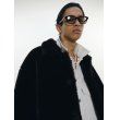 画像8: COOTIE PRODUCTIONS/Faux Fur Car Coat（Black）［フェイクファーカーコート-24秋冬］ (8)