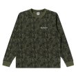 画像1: BlackEyePatch/OE LOGO PYTHON L/S TEE（OLIVE） (1)