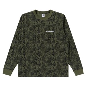 画像: BlackEyePatch/OE LOGO PYTHON L/S TEE（OLIVE）