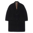 画像1: WACKO MARIA/CHESTERFIELD COAT（BLACK）［チェスターフィールドコート-24秋冬］ (1)