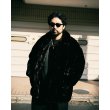 画像6: COOTIE PRODUCTIONS/Faux Fur Car Coat（Black）［フェイクファーカーコート-24秋冬］ (6)