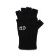 画像3: COOTIE PRODUCTIONS/Lowgauge Fingerless Knit Glove（Black）［フィンガーレスグローブ-24秋冬］ (3)