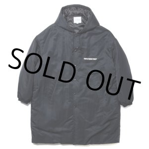 画像: COOTIE PRODUCTIONS/Error Fit Padded Bench Coat（Black）［エラーフィットベンチコート-24秋冬］