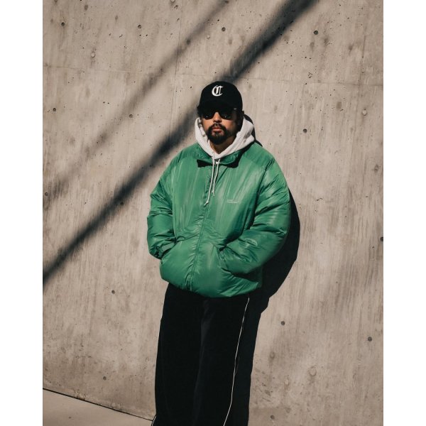 画像5: COOTIE PRODUCTIONS/Glossy Shell Down Jacket（Green）［グロッシーシェルダウンJKT-24秋冬］ (5)