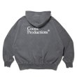 画像2: COOTIE PRODUCTIONS/Pigment Dyed Open End Yarn Sweat Hoodie（Black）［ピグメントダイスウェットフーディー-24秋冬］ (2)