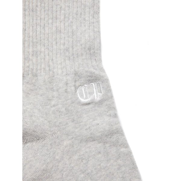 画像2: COOTIE PRODUCTIONS/Raza Middle Socks（Ash Gray）［ミドルソックス-24秋冬］ (2)