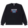 画像1: BlackEyePatch/HERALDIC COLLEGE CREW SWEAT（BLACK） (1)