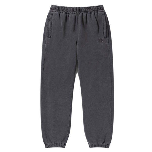 画像1: BlackEyePatch/SMALL OG LABEL PIGMENT DYDED SWEAT PANTS（BLACK） (1)