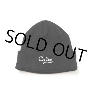 画像: CALEE/A/R KNIT CAP（BLACK）［ニットキャップ-24秋冬］