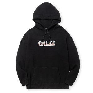 画像: 【30%OFF】CALEE/L/C DROP PULLOVER HD（BLACK）［プルオーバーパーカー-24秋冬］