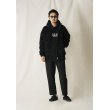 画像2: CALEE/L/C DROP PULLOVER HD（BLACK）［プルオーバーパーカー-24秋冬］ (2)