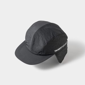 画像: TIGHTBOOTH/EAR FLAP CAMP CAP（Black）［イヤーフラップキャンプキャップ-24秋冬］