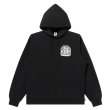 画像2: BlackEyePatch/SPRAYED OG LABEL HOODIE（BLACK） (2)