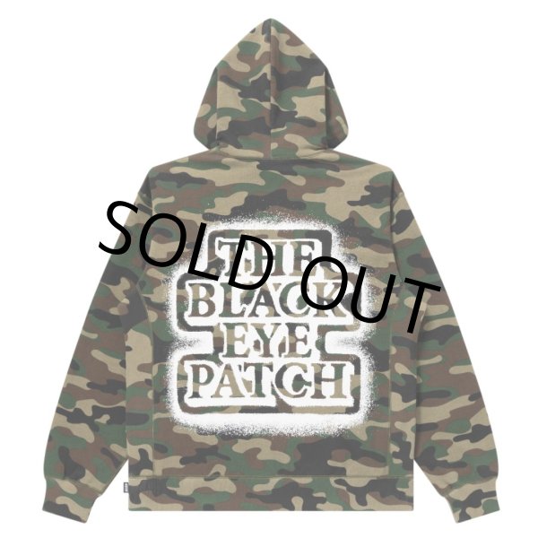 画像1: BlackEyePatch/SPRAYED OG LABEL HOODIE（CAMO） (1)