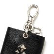 画像3: CALEE/STUDS LEATHER KEY CASE（BLACK）［キーケース-24秋冬］ (3)