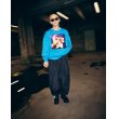 画像7: TIGHTBOOTH/TBKB / HAND SIGN CREW SWEAT（Blue）［クルースウェット-24冬］ (7)