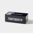 画像1: TIGHTBOOTH/TISSUE BOX CASE（Clear Black）［ティッシュボックスケース-24秋冬］ (1)