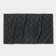 画像1: TIGHTBOOTH/CHECKER PLATE JAQUARD BATH TOWEL（Black）［バスタオル-24秋冬］ (1)