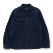 画像1: RATS/MOLESKIN B.D SHIRT（NAVY）［モールスキンB.Dシャツ-24秋冬］ (1)