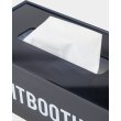 画像6: TIGHTBOOTH/TISSUE BOX CASE（Clear Black）［ティッシュボックスケース-24秋冬］ (6)