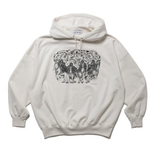 画像: COOTIE PRODUCTIONS/Print Sweat Hoodie（Magical Design）（Off Ivory）［スウェットフーディー-25春夏］