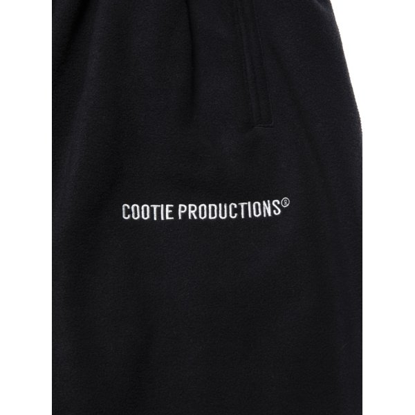 画像3: COOTIE PRODUCTIONS/Fleece Wide Easy Pants（Black）［フリースワイドイージーパンツ-25春夏］ (3)