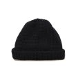 画像1: COOTIE PRODUCTIONS/Lowgauge Roll Up Beanie（Black）［ロールアップビーニー-25春夏］ (1)