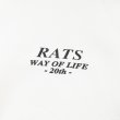 画像5: RATS/20th RATS×NEIGHBORHOOD HOODED（WHITE）［クロスネックフーディー-25春夏］ (5)