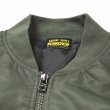 画像4: PORKCHOP/FIRE UP MA-1 JACKET（OLIVE）［MA-1 JKT-24秋冬］ (4)