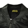 画像4: PORKCHOP/FIRE UP MA-1 JACKET（BLACK）［MA-1 JKT-24秋冬］ (4)