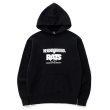 画像1: RATS/20th RATS×NEIGHBORHOOD HOODED（BLACK）［クロスネックフーディー-25春夏］ (1)