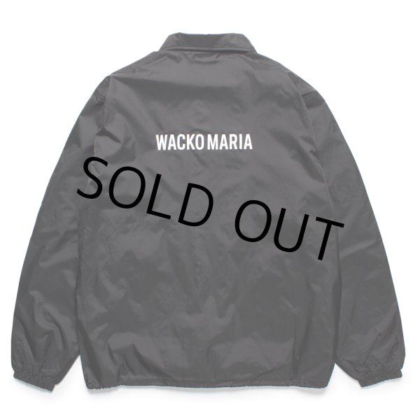 画像2: WACKO MARIA/COACH JACKET（BLACK）［コーチJKT-25春夏］ (2)