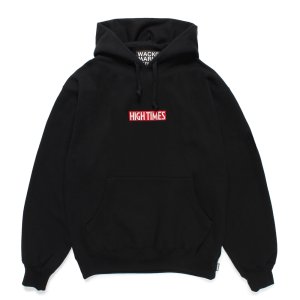 画像: WACKO MARIA/HIGH TIMES / HEAVY WEIGHT HOODED SWEAT SHIRT（BLACK）［プルオーバーパーカー-25春夏］