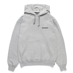 画像: WACKO MARIA/HEAVY WEIGHT PULLOVER HOODED SWEAT SHIRT（GRAY）［プルオーバーパーカー-25春夏］