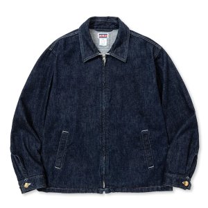 画像: CALEE/VINTAGE REPRODUCT DENIM SWINGTOP＜OW＞（INDIGO BLUE）［デニムスウィングトップ-23秋冬］