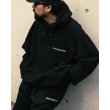 画像6: COOTIE PRODUCTIONS/Fleece Sweat Hoodie（Black）［フリースフーディー-25春夏］ (6)