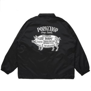 画像: PORKCHOP/BOA COACH JKT（BLACK）［ボアコーチJKT-25春夏］