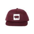 画像1: PORKCHOP/CYOW COTTON CAP（MAROON）［コットンキャップ-25春夏］ (1)