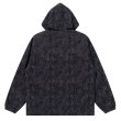 画像2: BlackEyePatch/SMALL OG PYTHON PATTERNED HOODED JACKET（BLACK） (2)