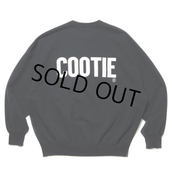 画像1: COOTIE PRODUCTIONS/AD Processing Sweat Crew（Black）［スウェットクルー-25春夏］ (1)