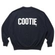 画像1: COOTIE PRODUCTIONS/AD Processing Sweat Crew（Navy）［スウェットクルー-25春夏］ (1)