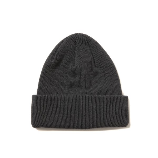 画像1: COOTIE PRODUCTIONS/S/R Cuffed Beanie（Charcoal）［カフドビーニー-25春夏］ (1)