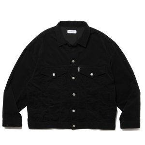 画像: COOTIE PRODUCTIONS/3rd Type Corduroy Jacket（Black）［サードタイプコーデュロイJKT-25春夏］