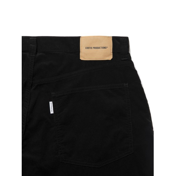 画像3: COOTIE PRODUCTIONS/5 Pocket Corduroy Baggy Pants（Black）［コーデュロイバギーパンツ-25春夏］ (3)